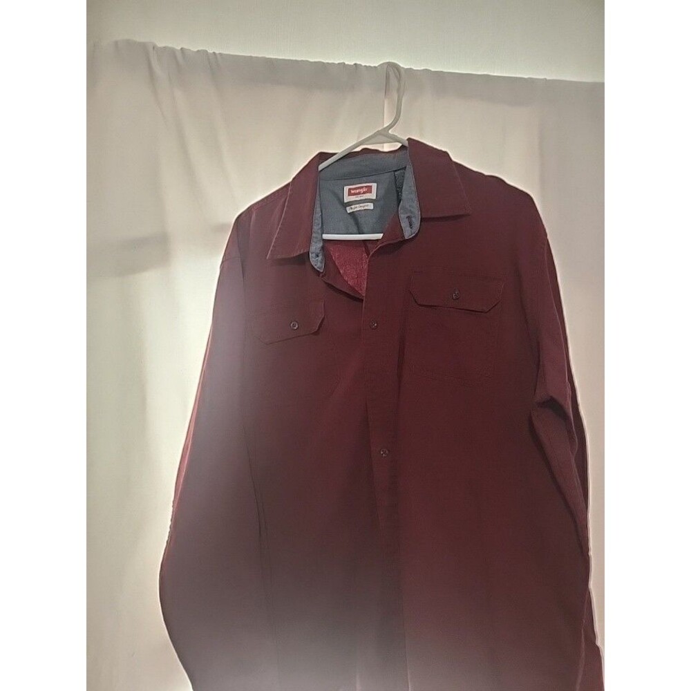 Vintage Wrangler X-Long Tails Long Sleeve Oxford Button Down Shirt Size XL